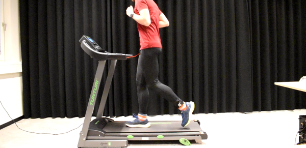 hardloper op loopband