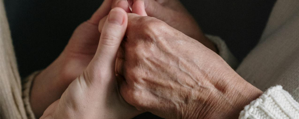 holding hands