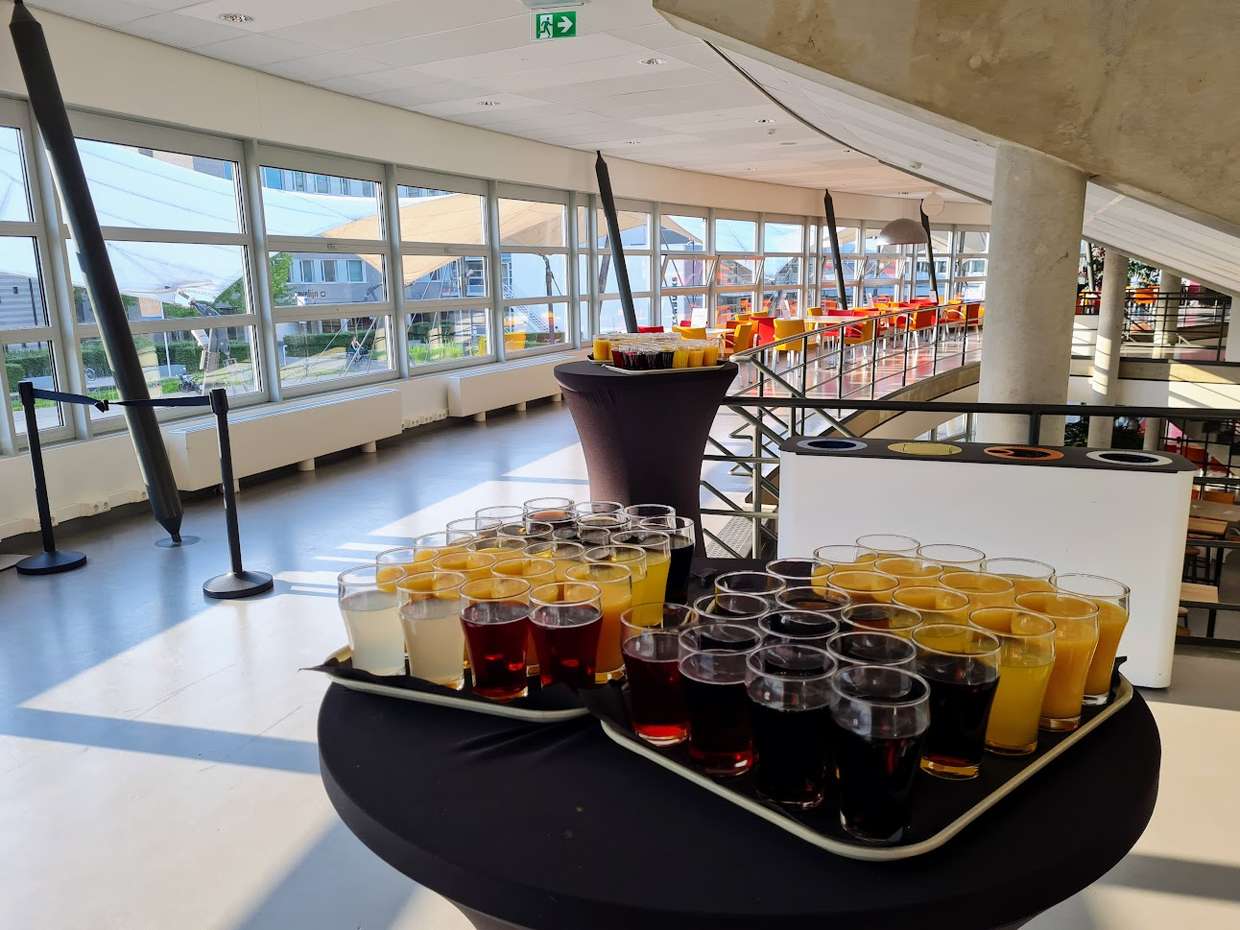 Drinks ready for students!