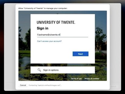 A computer screen shot of a sign in

Description automatically generated